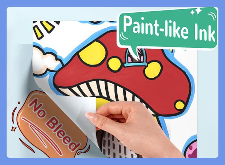 Assorted Colors Acrylic Markers