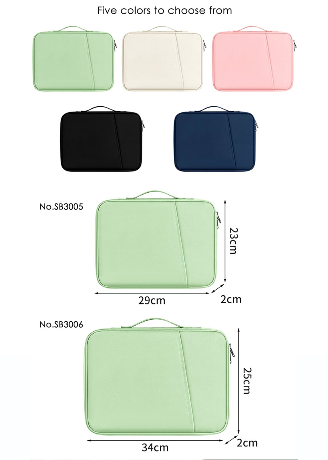 Nylon Tablet Sleeve Bag