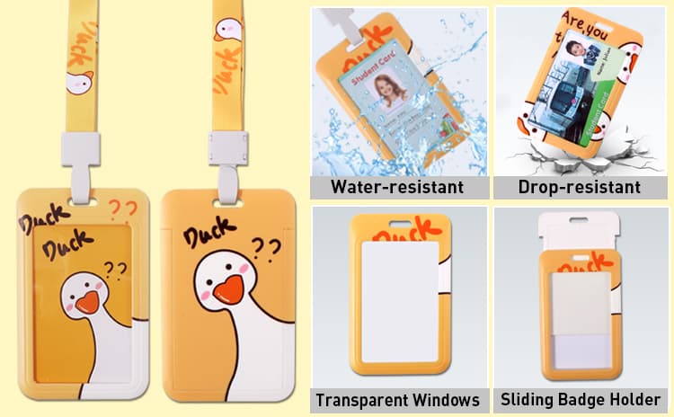 Plastic Name Badge Holder