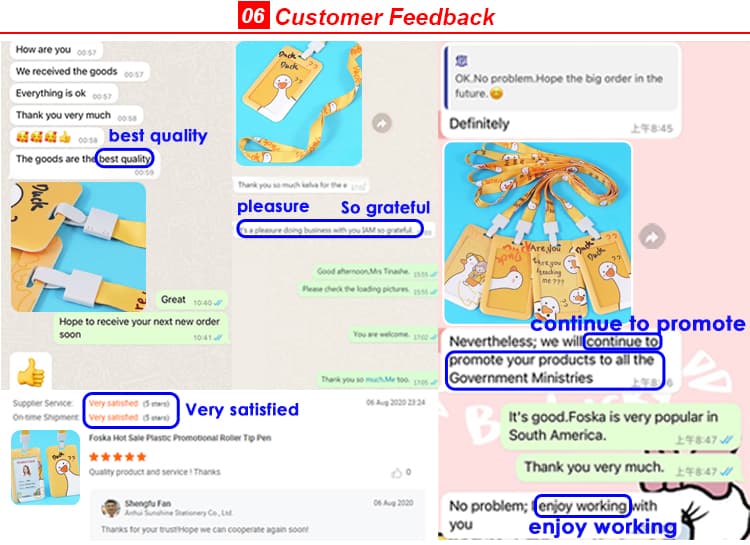 Feedback for Name Badge Holder