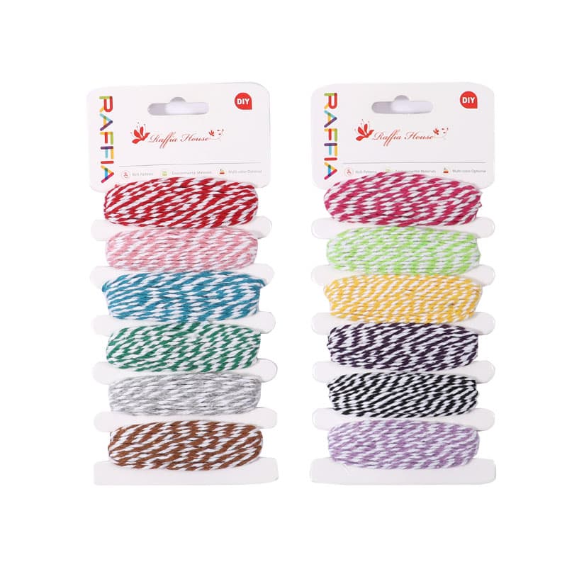 Assorted Colors Raffia Craft