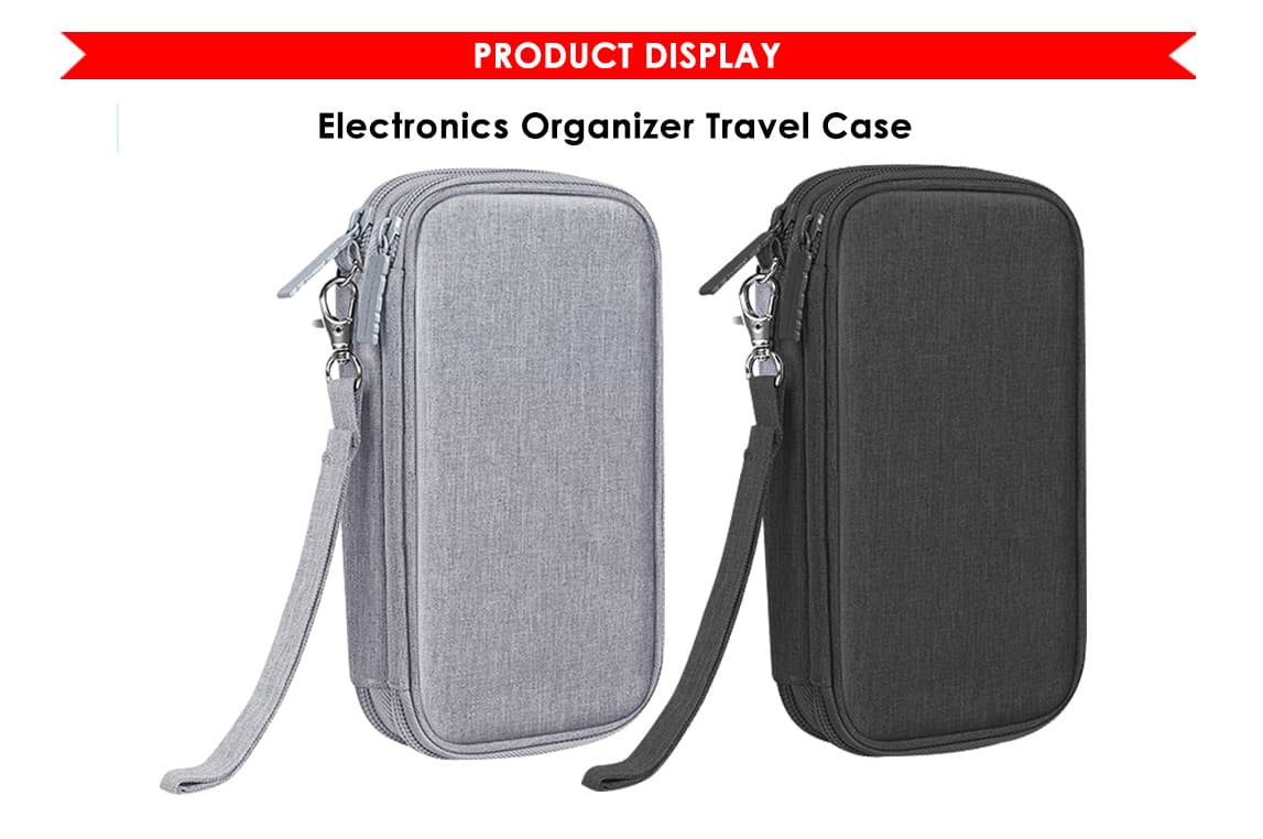 Electronics Organizer Travel Case
