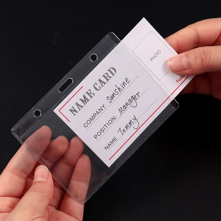 Name Badge with Clip