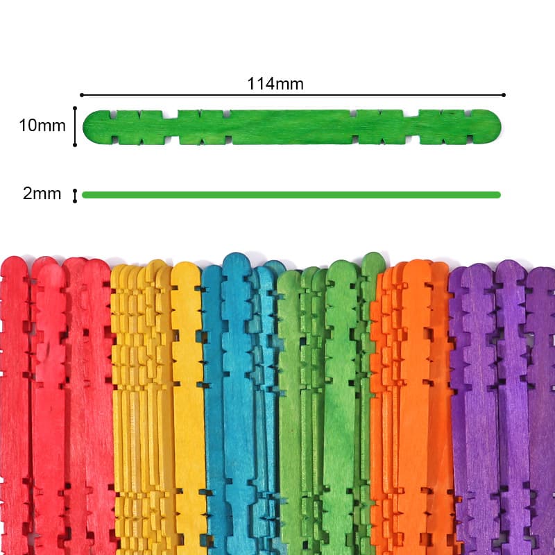 Sawtooth Popsicle Sticks