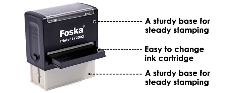 Rubber Self-inking Stamp