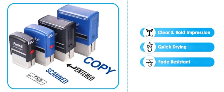 Clear Imprints Self-inking Stamp