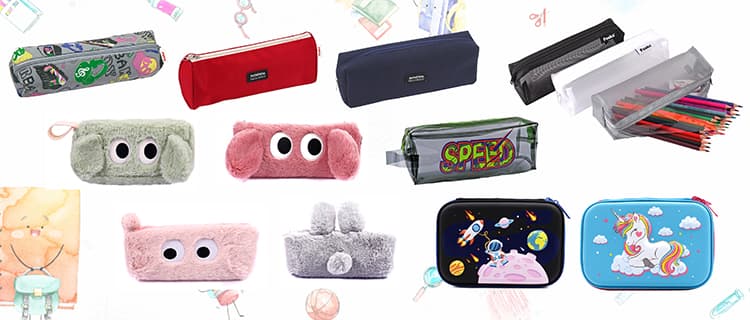 Different Styles Pencil Bag