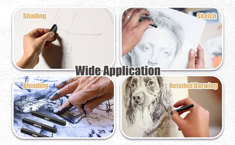 High Quality Compressed Charcoal Stick