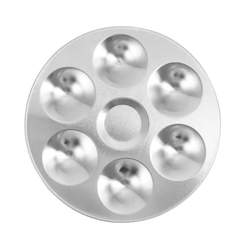 Round Aluminum Painting Palette