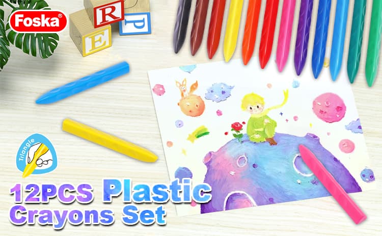 Foska Plastic Crayon