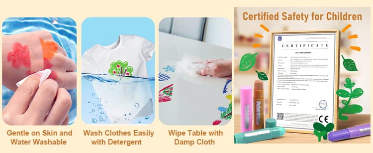 non-toxic paint sticks