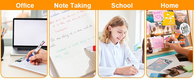 Quick Drying Ballpoint Pens