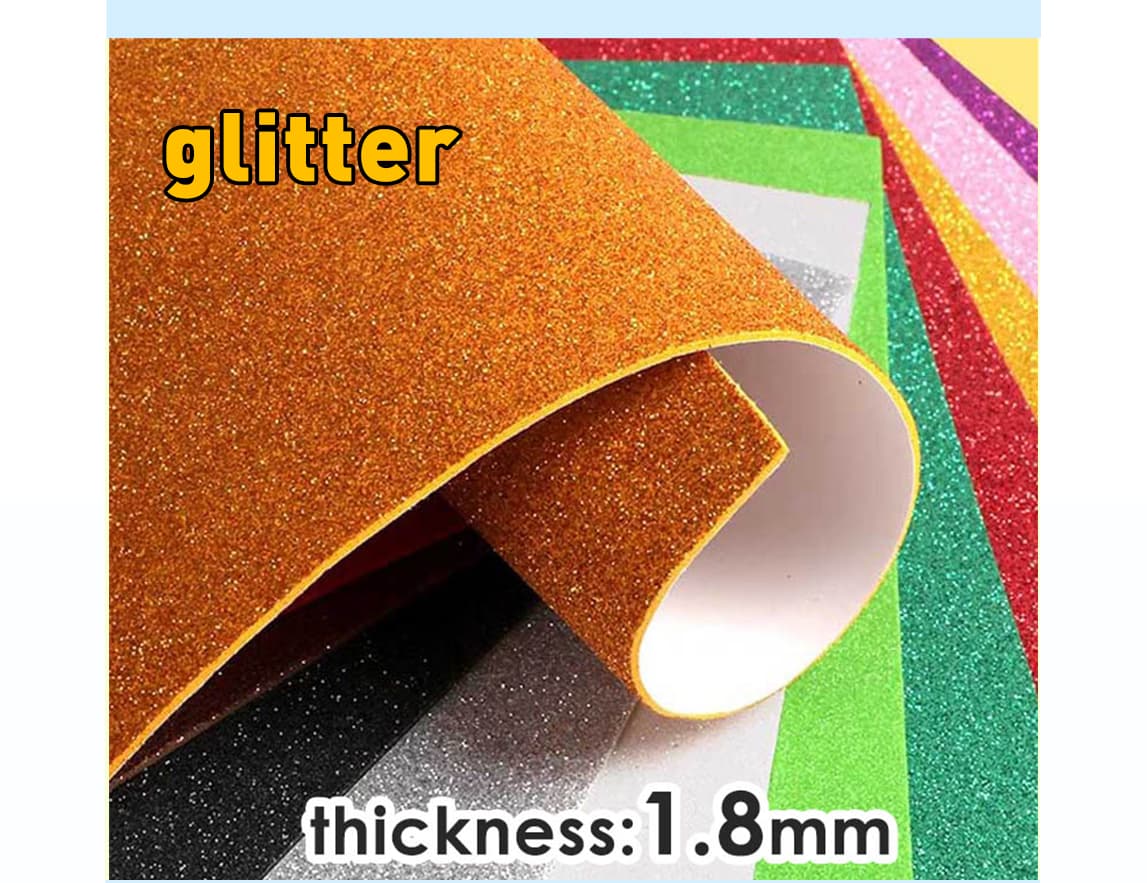Glitter EVA Sponge Sheet