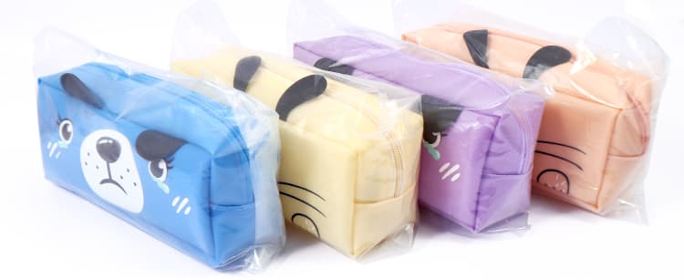 Assorted Colors Pencil Bag 