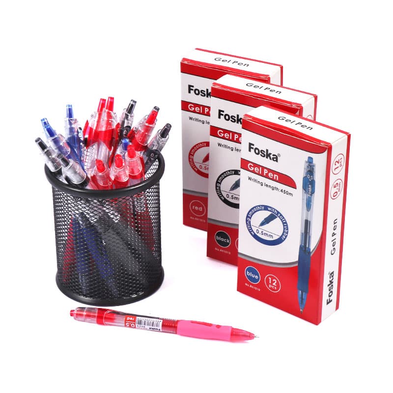Gel Pens with Comfortable Grip