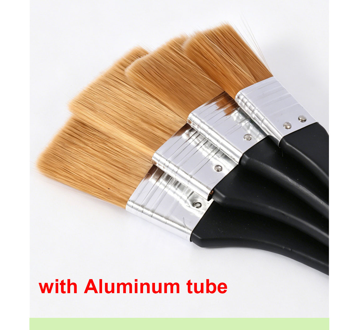 Oil Paint Brush with Wooden Handle