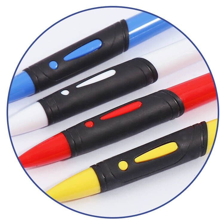 colorful ballpoint pen