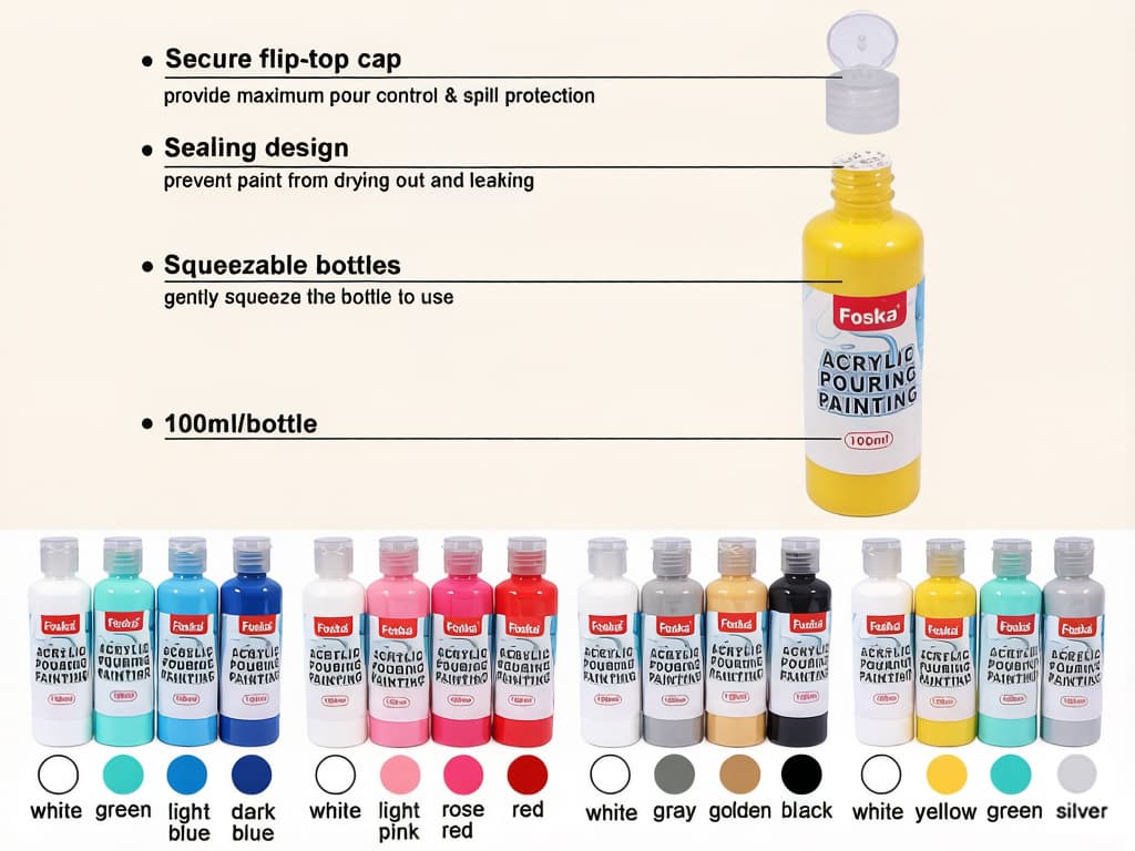Artist Grade Acrylic Paints