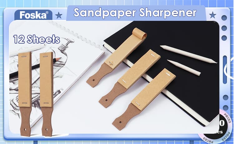 Art Painting Sandpaper block
