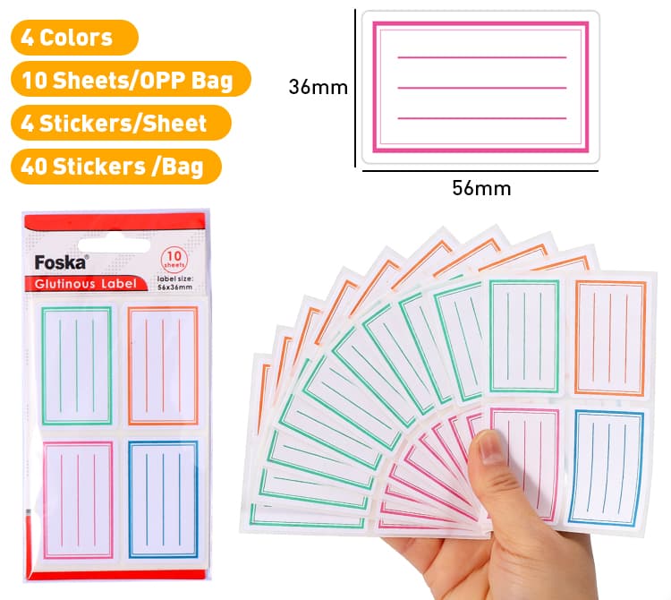 Adhesive Glutinous Label
