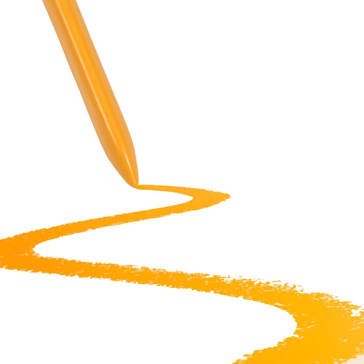 Smooth Drawing Plastic Crayon