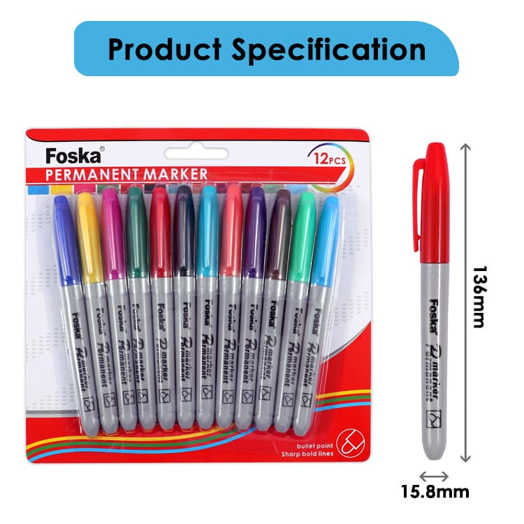 12 Colors Drawing Marker Pen 12 Colors Drawing Marker Pen