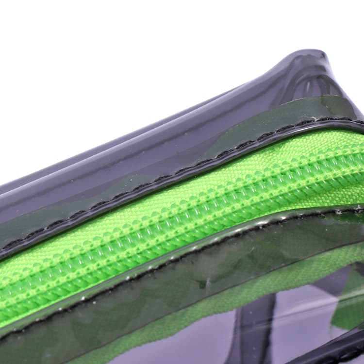 Smooth zipper pencil bag