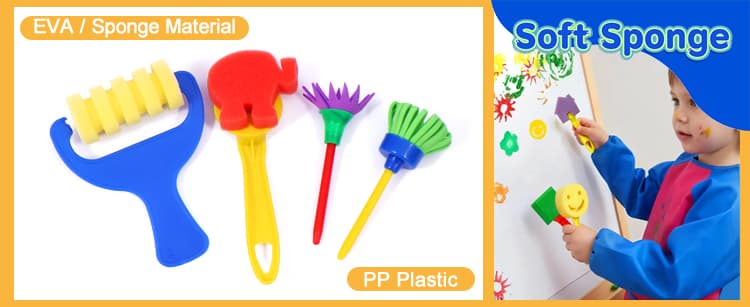 Kids Paint Brushes for Toddlers Kids Paint Brushes for Toddlers
