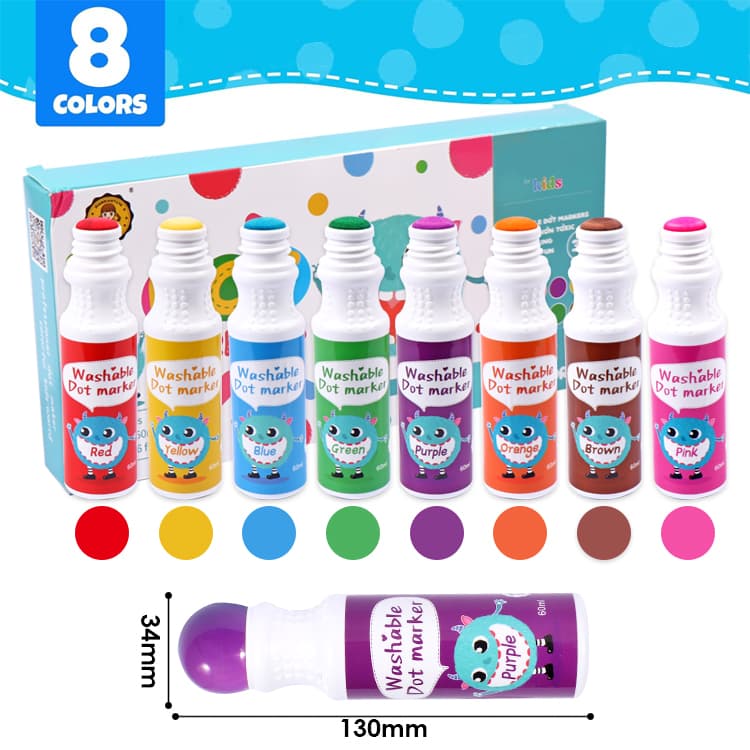color dot markers