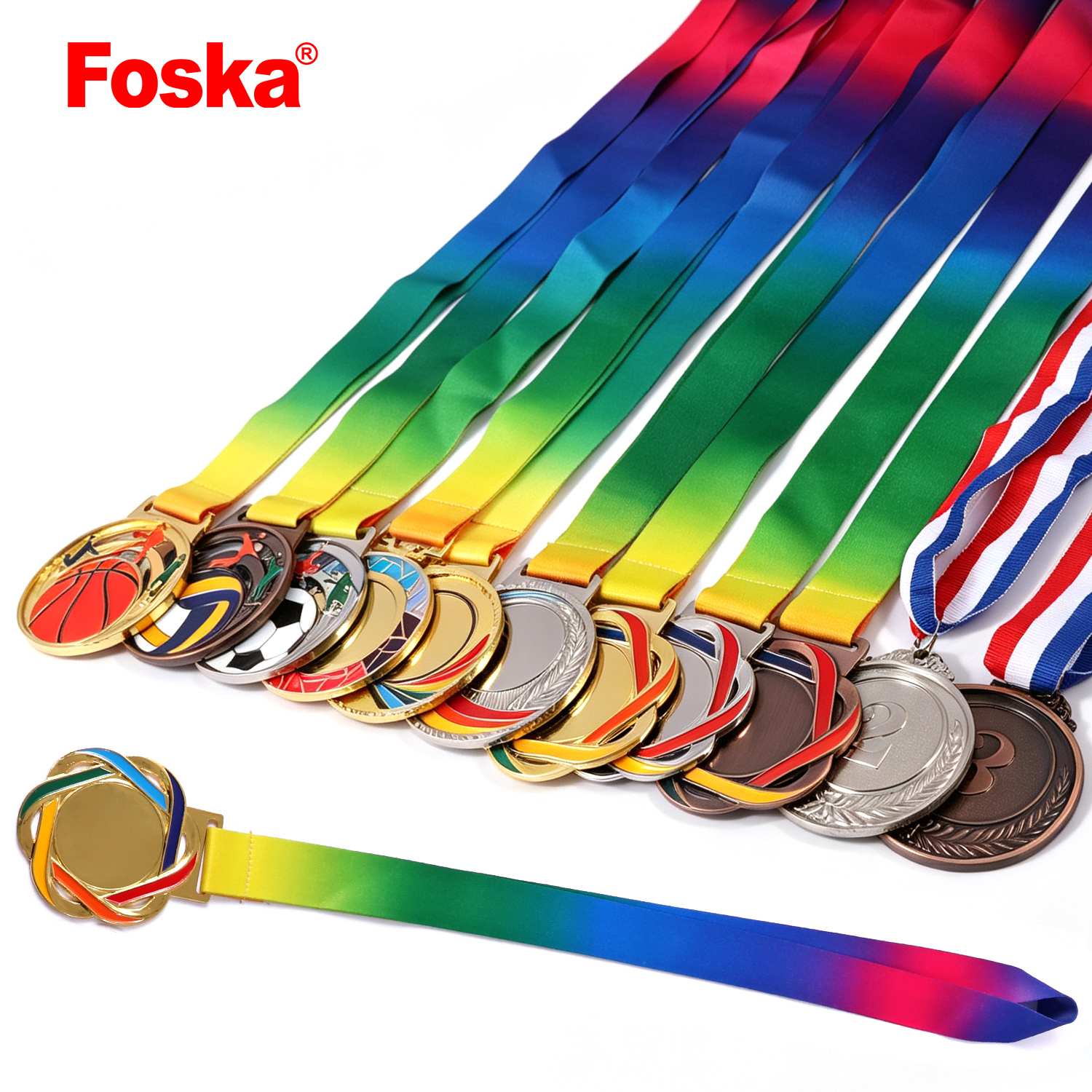 zinc alloy sports medal