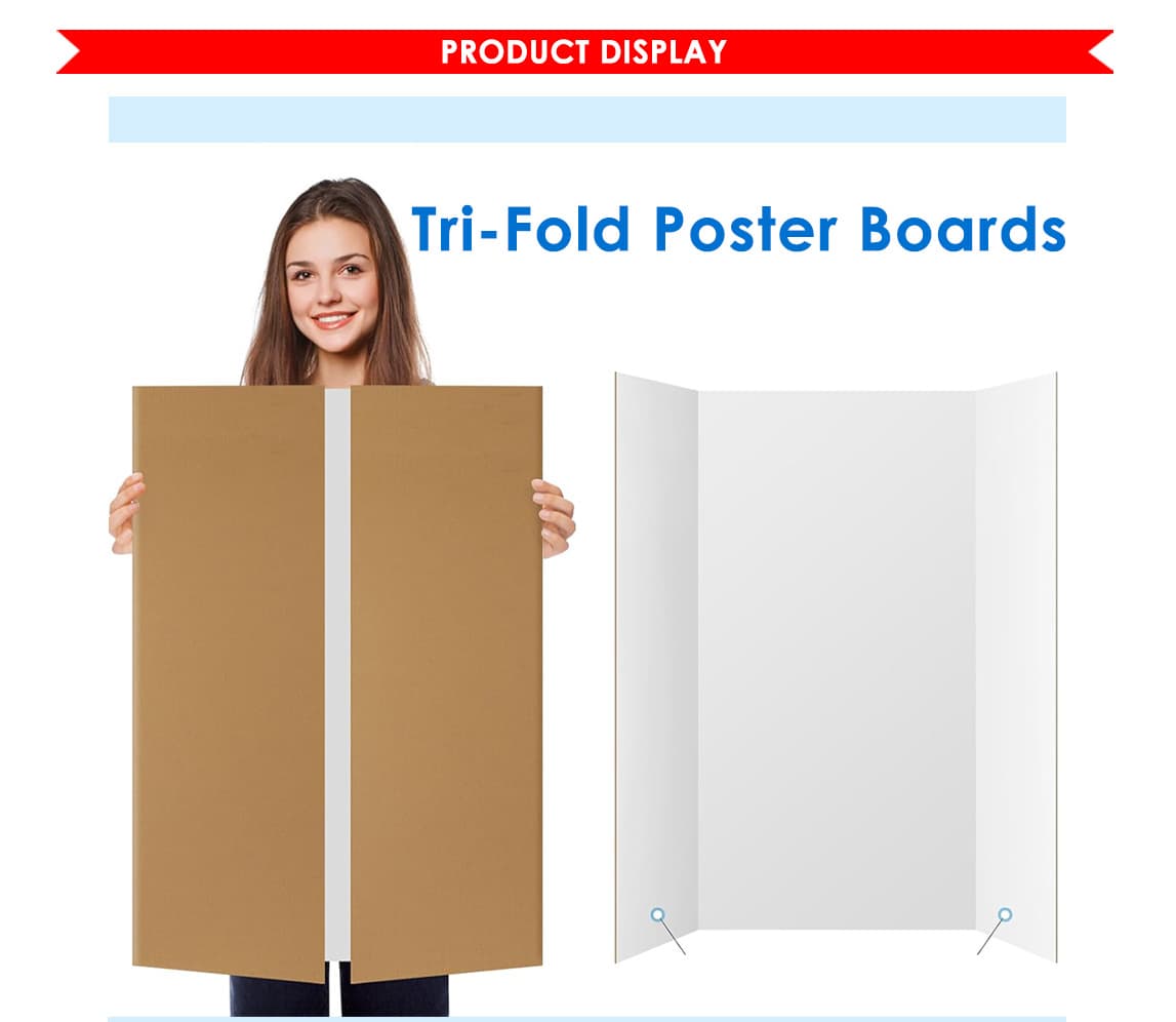  Tri-Fold Poster Boards