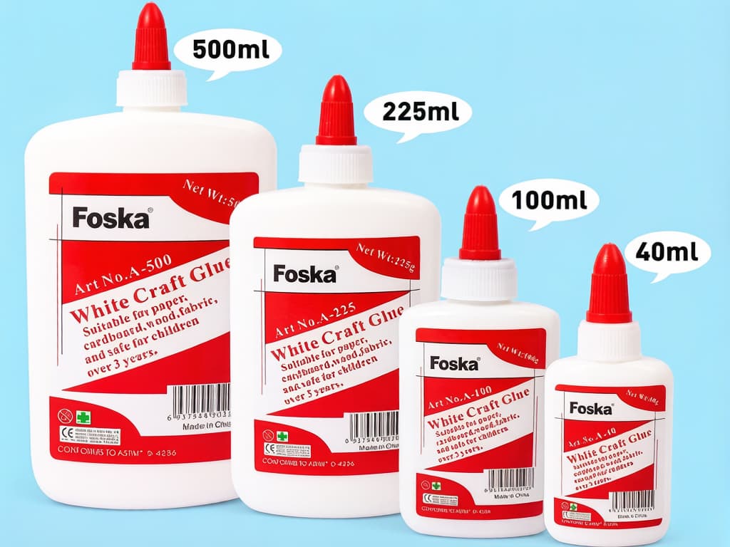 40/100/225/500ml glue bottle
