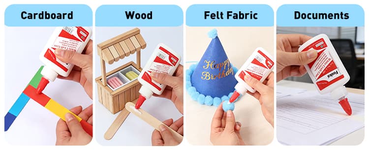 cardboard felt craft glue