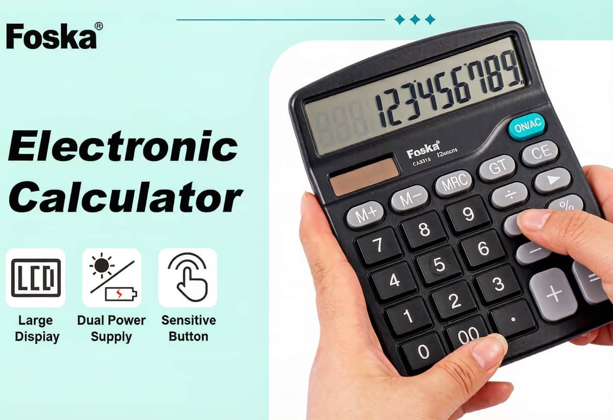 Japanese Quality Dual Power Calculator