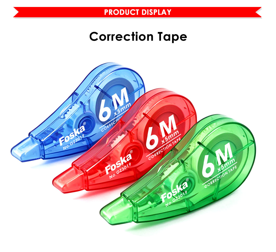 6m correction tape