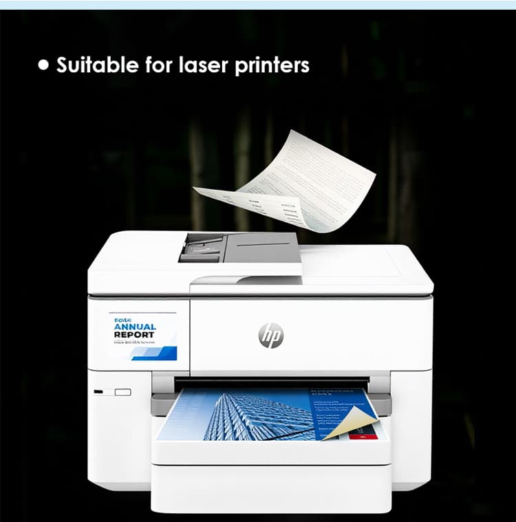 Adhesive Gloss Laser Printing Label