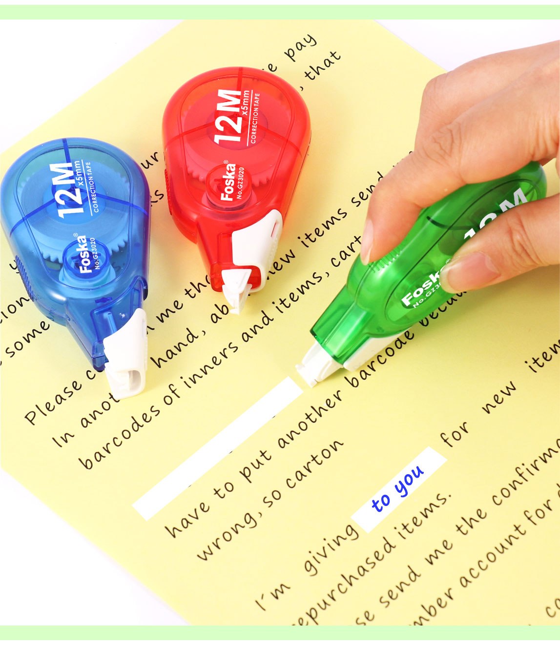 Student Stationery Correction Tape Student Stationery Correction Tape