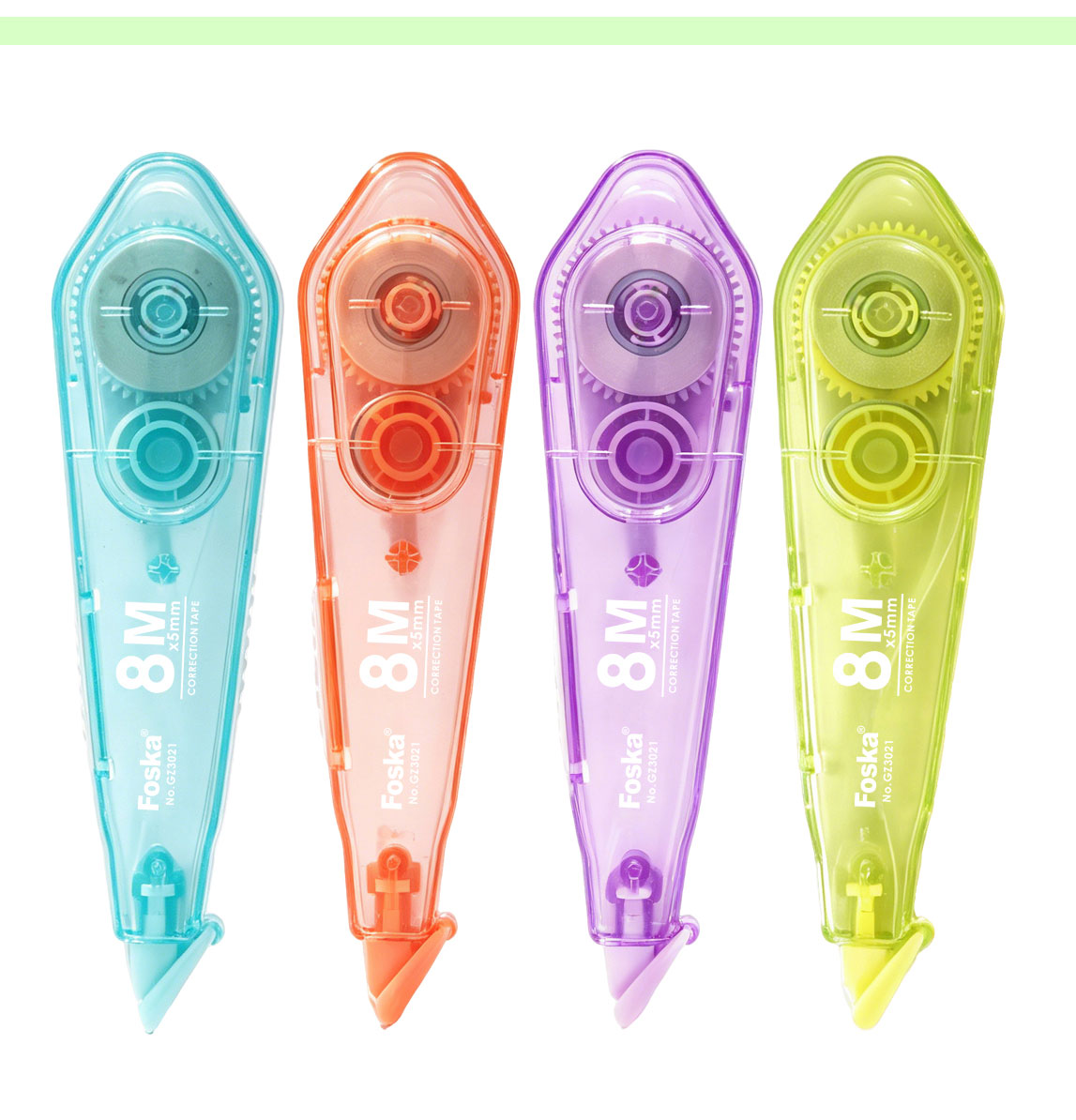 8M*5mm Transparent Correction Tape 8M*5mm Transparent Correction Tape