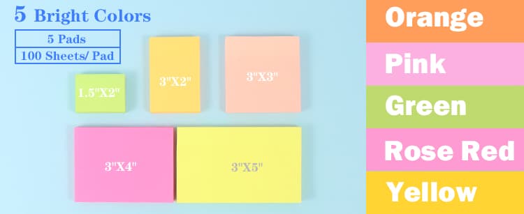 sticky notes
