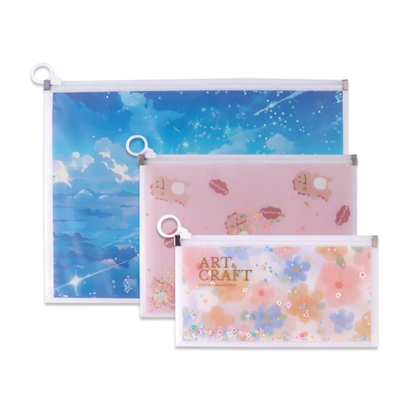Zipper file bag