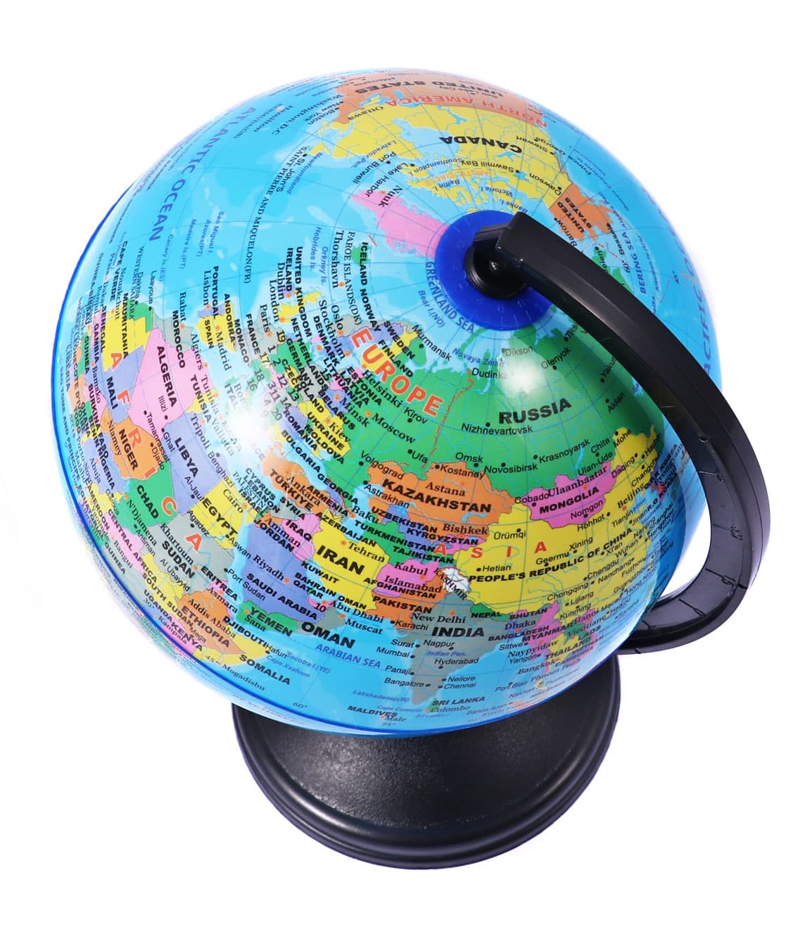 360 Degree Rotation Globe