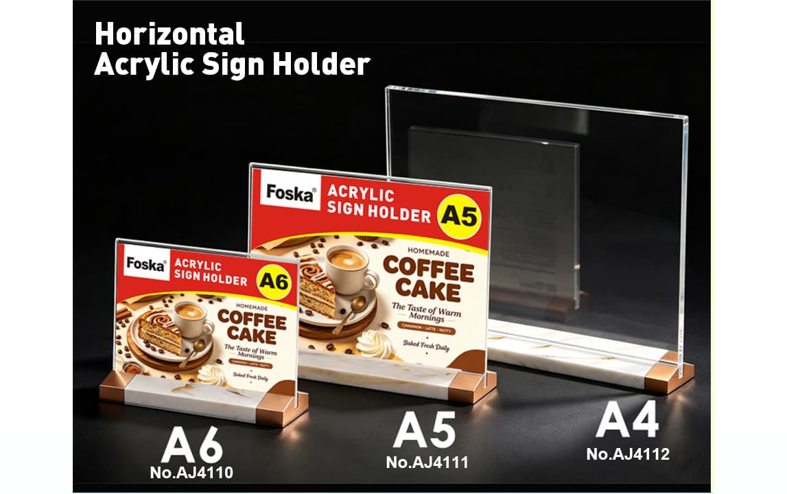 Foska Acrylic Sign Holder Foska Acrylic Sign Holder